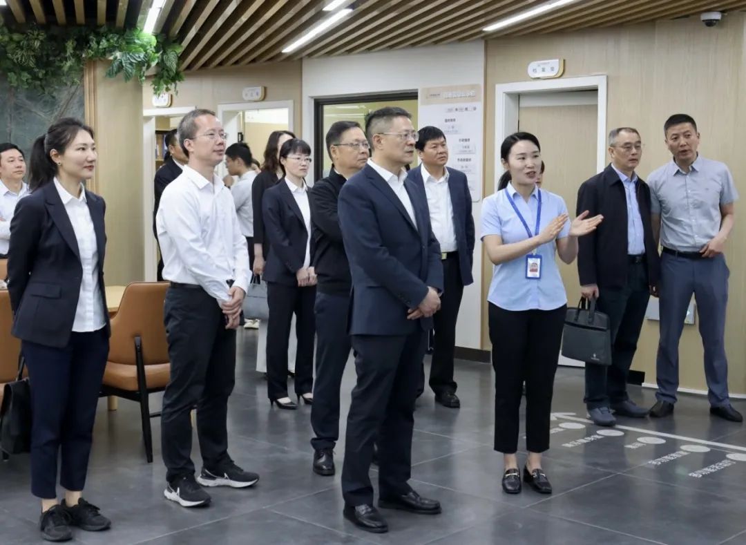 王诚率队调研川投盛榉公司